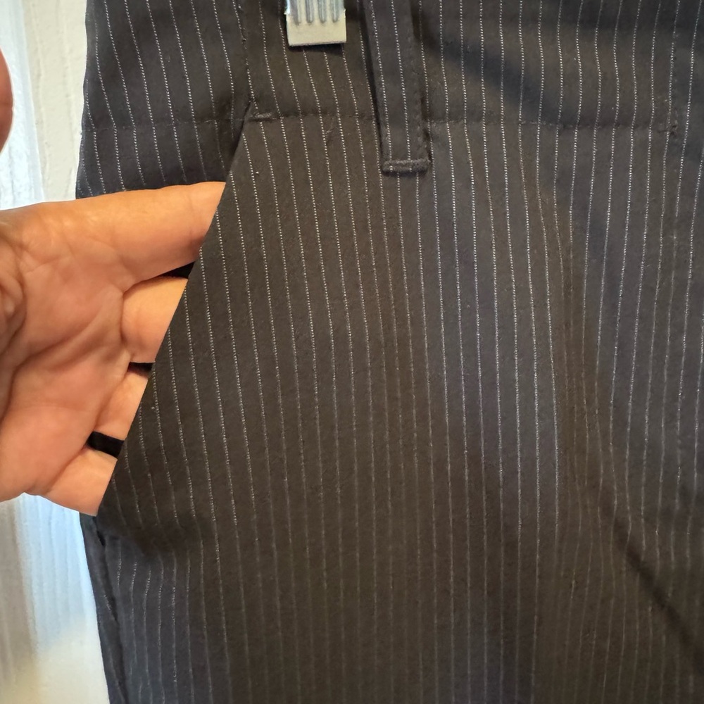 New York & Company 3 piece Black Pinstripe Suit - Picture 6 of 6